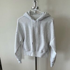 NWOT ABERCROMBIE POPOVER HOODIE SOFT A&F--SIZE XS--GREY--WOMEN'S